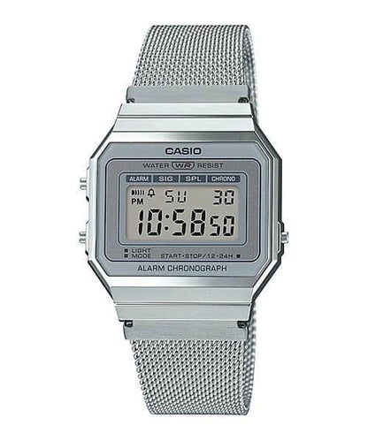 Casio Unisex, Vintage Clásico Cronógrafo – A-700WM-7A