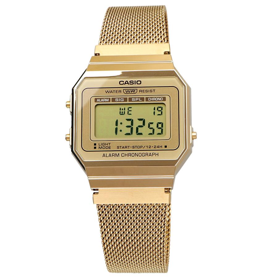 Casio Unisex, Vintage Clásico Cronógrafo – A-700WMG-9A