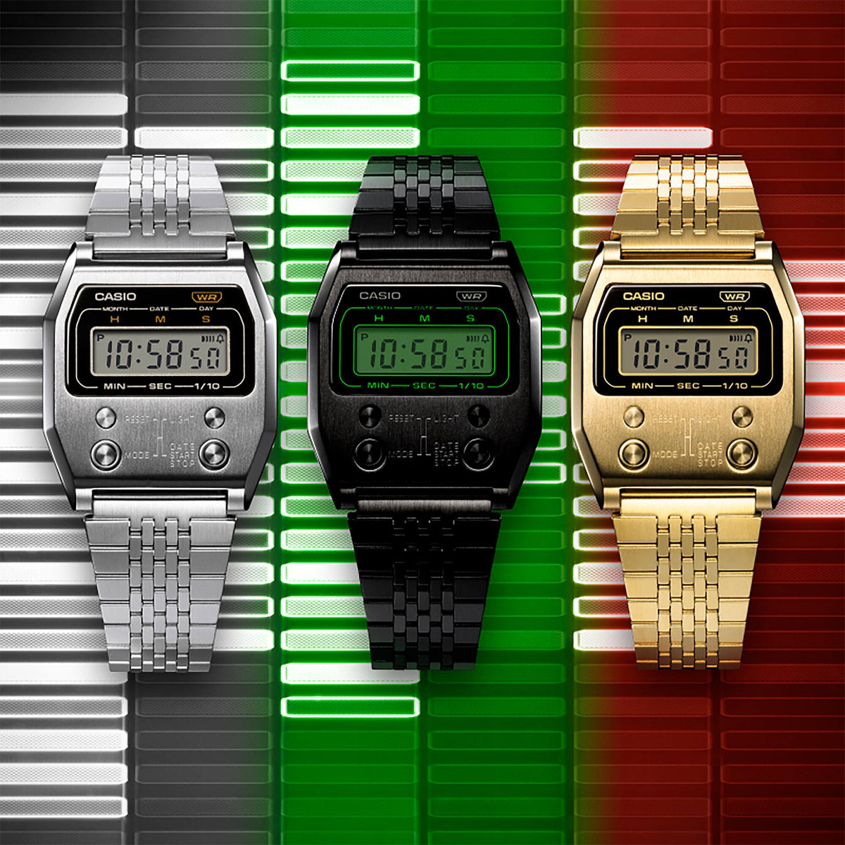 Casio Unisex Vintage Clásico – A1100B-1