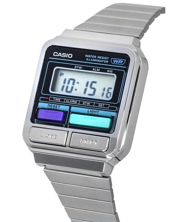 Casio Unisex Vintage Clásico – A120WE-1A