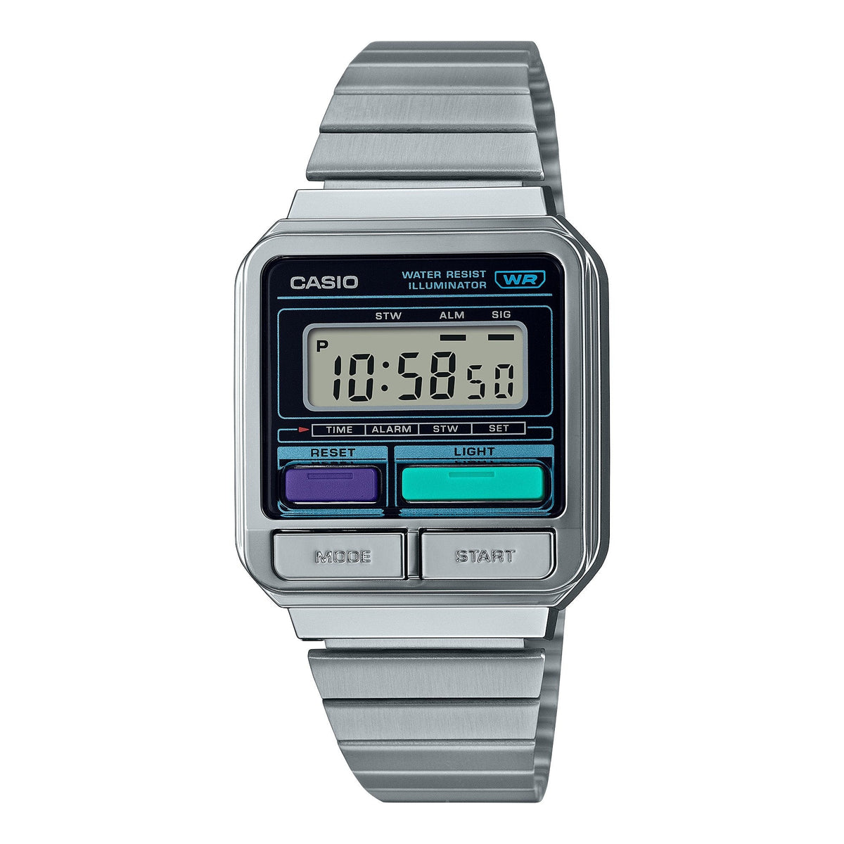 Casio Unisex Vintage Clásico – A120WE-1A