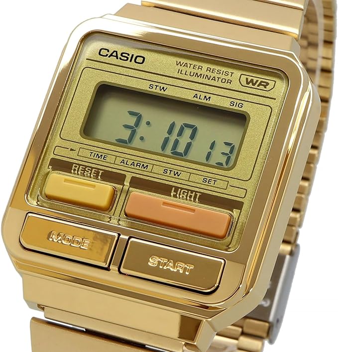 Casio Unisex Vintage Clásico – A120WEG-9A