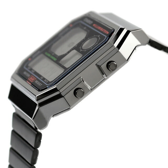 Casio de hombre pulsera de metal – A130WEGG-1A