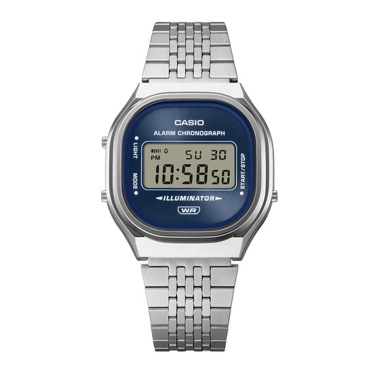 Casio Vintage unisex correa de metal – A140WE-2A