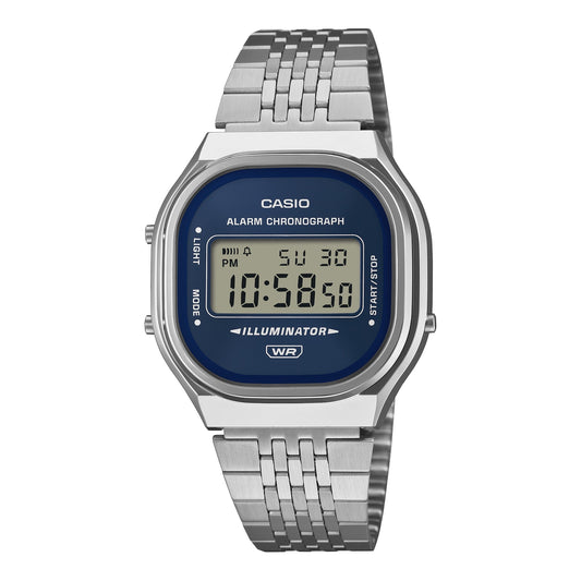 Casio Vintage unisex correa de metal – A140WE-2A