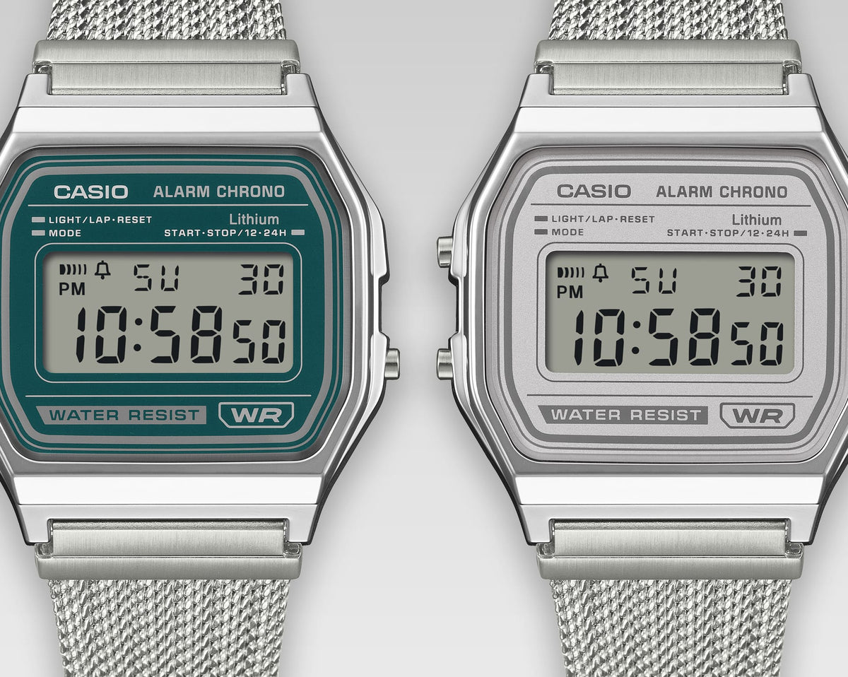 Casio unisex banda mesh – A158WEM-3