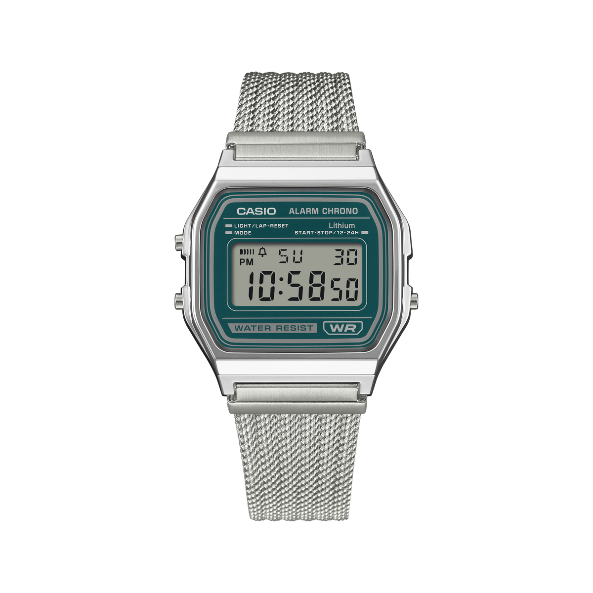 Casio unisex banda mesh – A158WEM-3