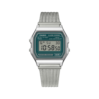 Casio unisex banda mesh – A158WEM-3