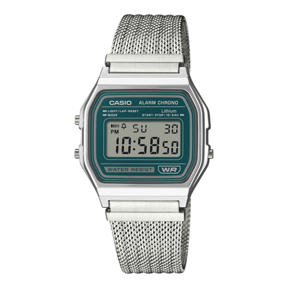 Casio unisex banda mesh – A158WEM-3