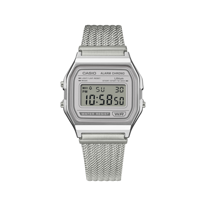 Casio unisex correa mesh – A158WEM-7