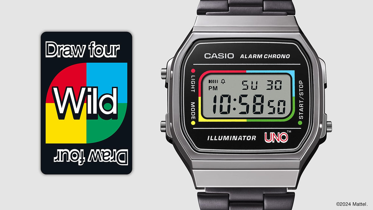 Casio Unisex digital – A168WEUC-1A
