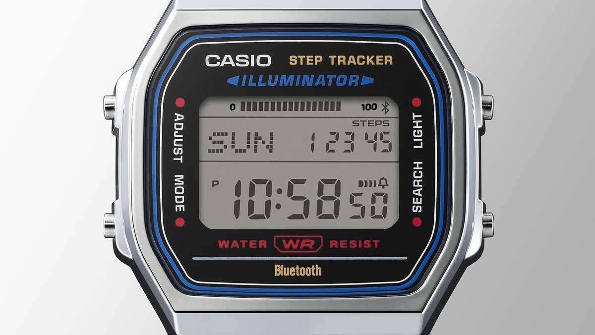 Casio Vintage conexión con celular bluetooth – ABL-100WE-1A