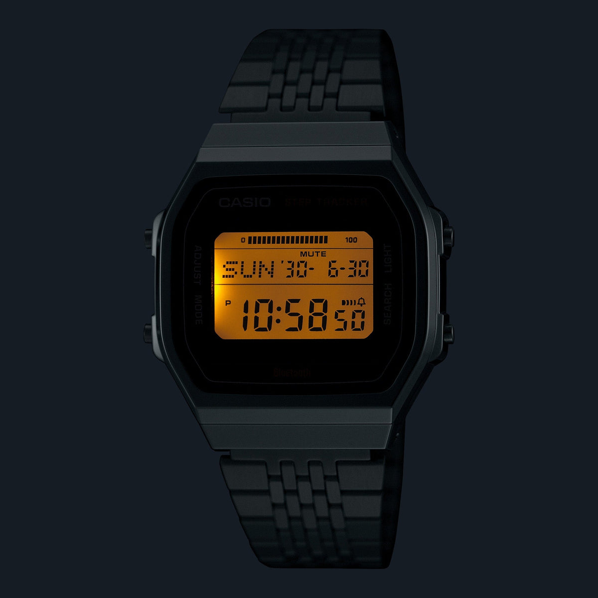 Casio Vintage conexión con celular bluetooth – ABL-100WE-1A