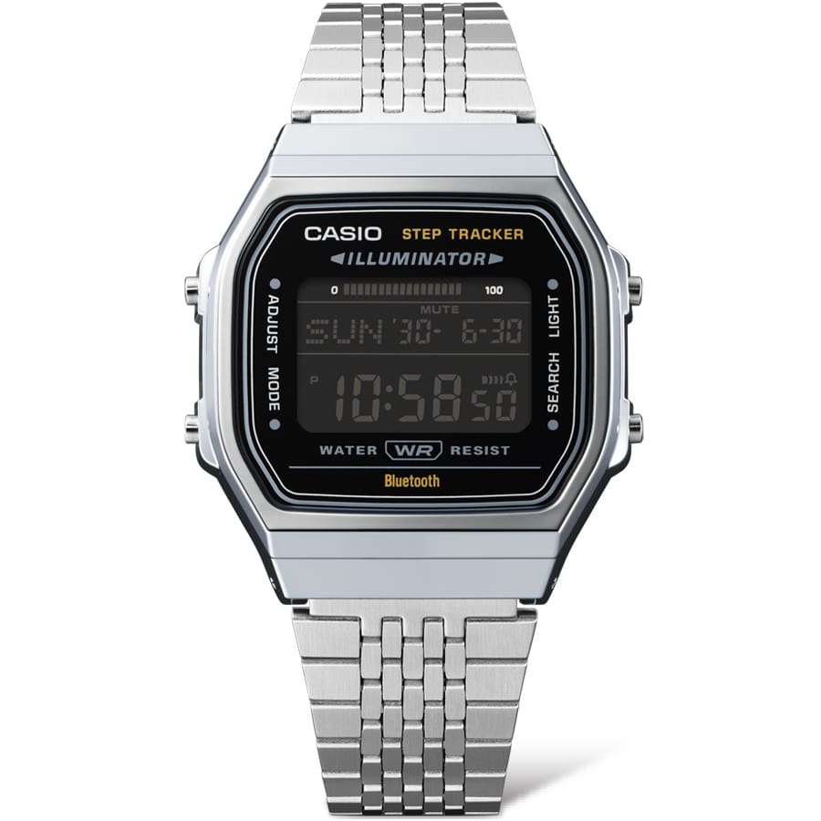 Casio unisex con pulsera de metal con bluetooth – ABL-100WE-1B