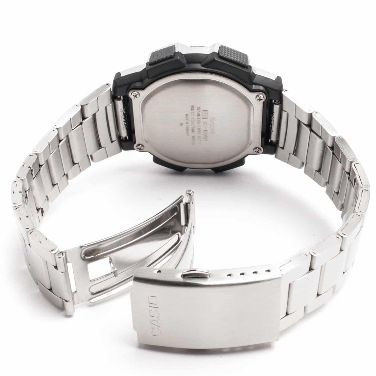 Casio para Hombre, Illuminator Hora Mundial 10 Años de Batería – AE-1000WD-1AV