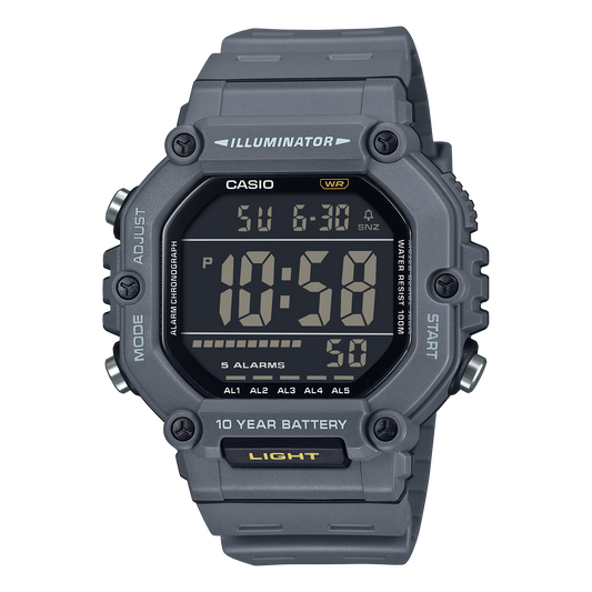 Casio pulsera de resina 10 años de batería – AE-1600H-8BV