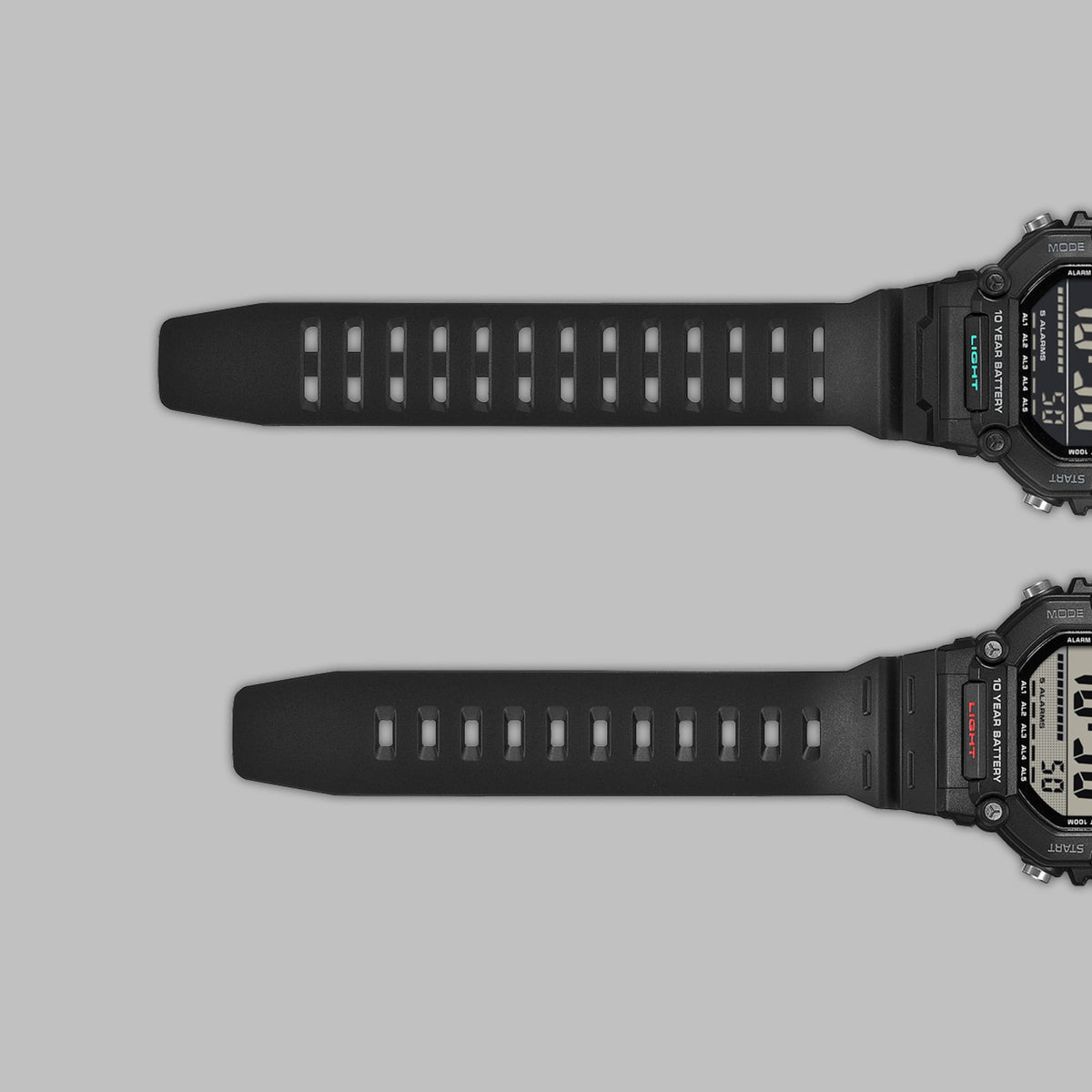 Casio de hombre correa de resina 10 años de batería – AE-1600HX-1BV