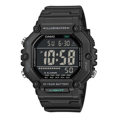Casio de hombre correa de resina 10 años de batería – AE-1600HX-1BV