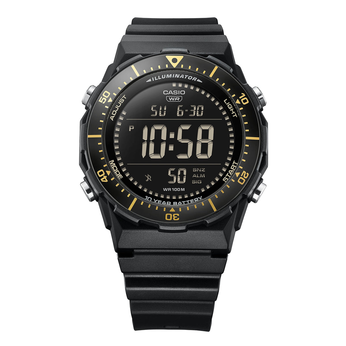 Casio de hombre pulsera de resina – AE-1700H-1BV