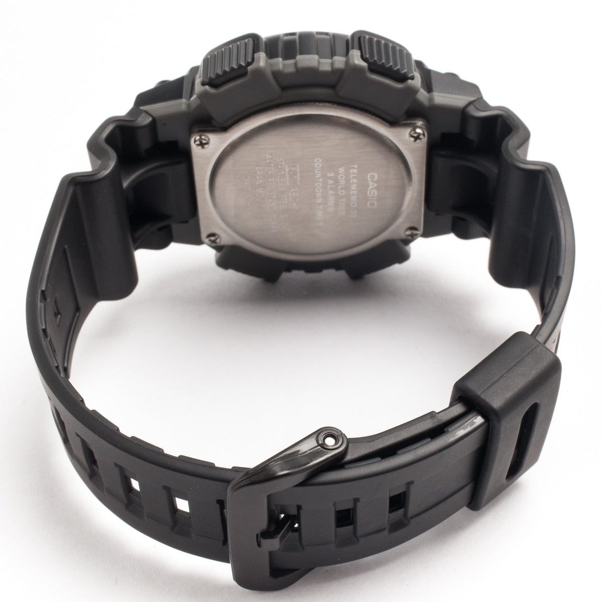 Casio para Hombre, Hora Mundial, Telememo 30, 10 Años de Batería – AEQ-110W-1AV