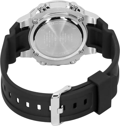 Casio Doble hora correa de caucho – AMW-870A-3AV