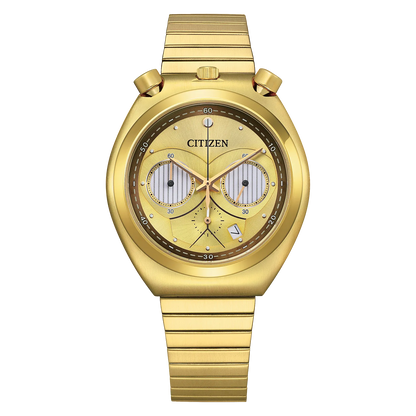 Citizen Star Wars C-3PO de caballero pulsera de metal – AN3662-51W