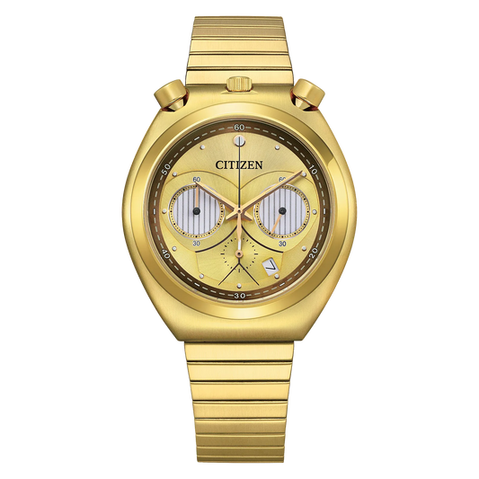 Citizen Star Wars C-3PO de caballero pulsera de metal – AN3662-51W