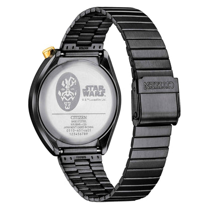 Citizen Star Wars Darth Maul de hombre correa de metal – AN3668-55W