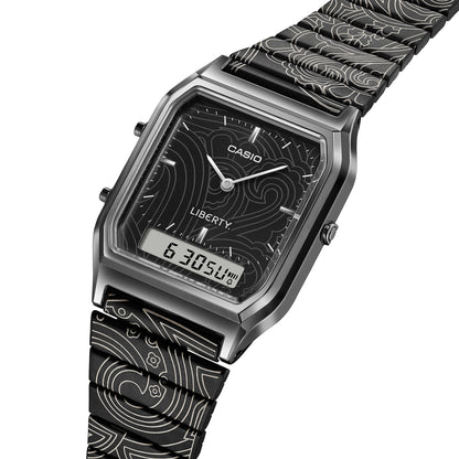 Casio Liberty unisex correa de metal – AQ-230EBLT-1A
