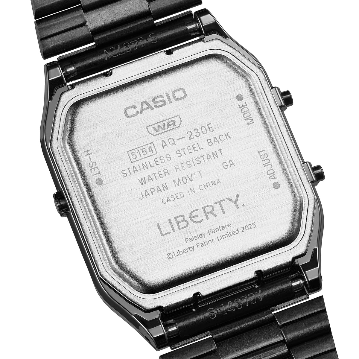 Casio Liberty unisex correa de metal – AQ-230EBLT-1A