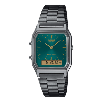 Casio unisex correa de metal – AQ-230EGG-3A