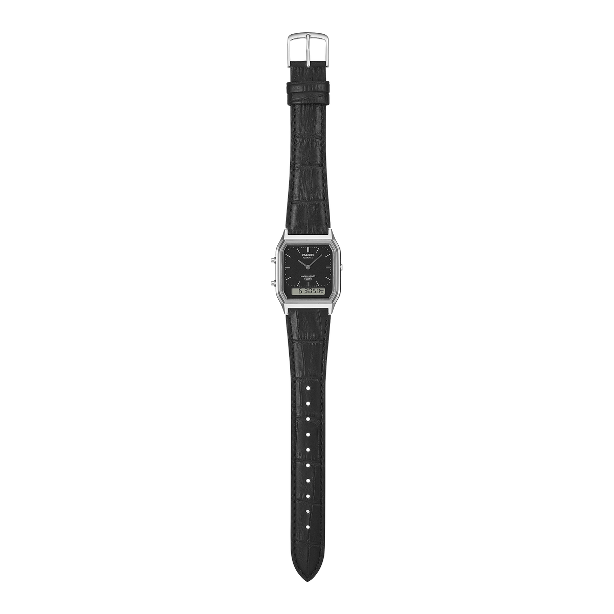 Casio Vintage de hombre pulsera de piel – AQ-230EL-1A