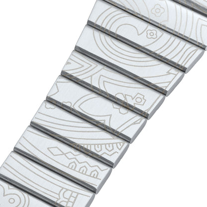 Casio x Liberty unisex correa de metal doble hora – AQ-230ELT-7A