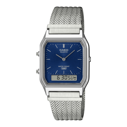 Casio Unisex banda mesh – AQ-230EM-2A