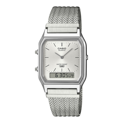 Casio unisex correa mesh – AQ-230EM-7A