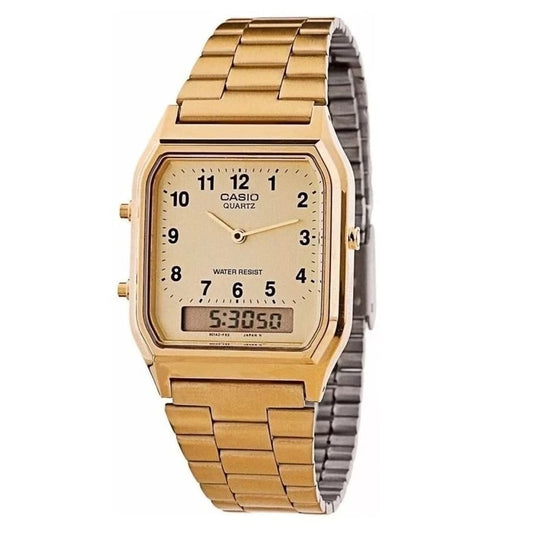 Casio Unisex, Vintage Clásico – AQ-230GA-9B