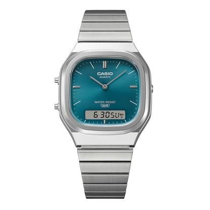 Casio de dama pulsera de metal – AQ-240E-3A
