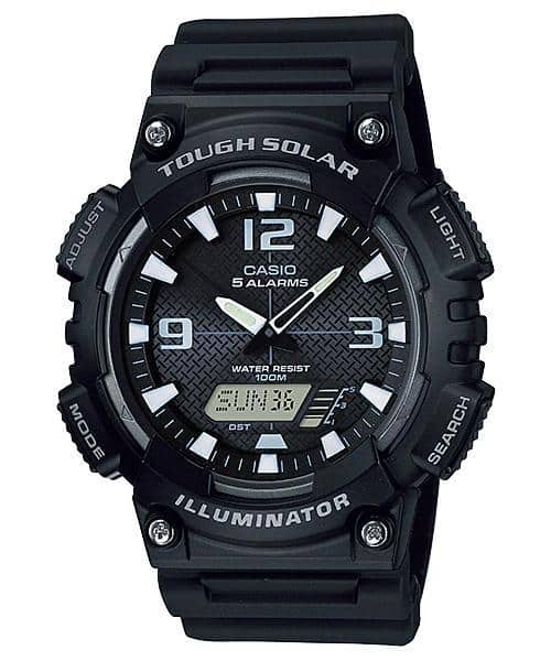 Casio para Hombre, Tough Solar Illuminator – AQ-S810W-1AV