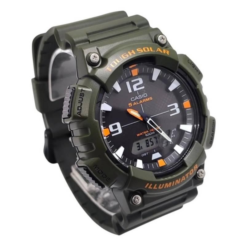 Casio para Hombre, Tough Solar Illuminator – AQ-S810W-3AV