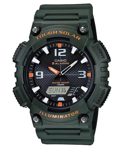 Casio para Hombre, Tough Solar Illuminator – AQ-S810W-3AV