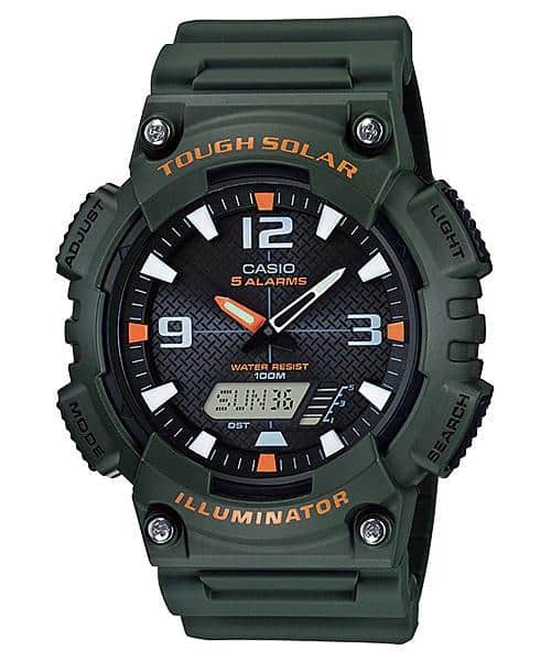 Casio para Hombre, Tough Solar Illuminator – AQ-S810W-3AV