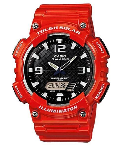 Casio para Hombre, Tough Solar Illuminator – AQ-S810WC-4AV