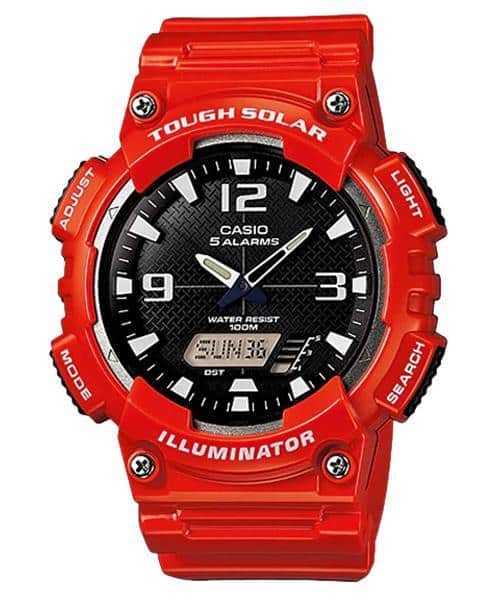 Casio para Hombre, Tough Solar Illuminator – AQ-S810WC-4AV
