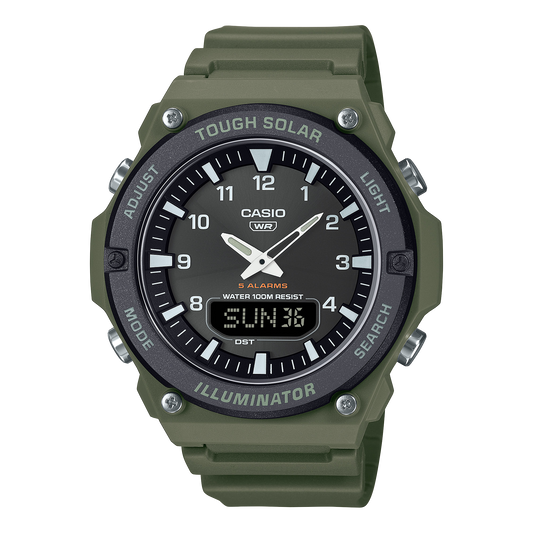 Casio de caballero banda de resina – AQ-S820W-3BV