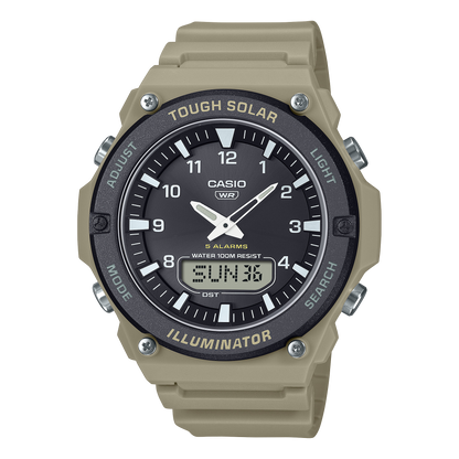 Casio de hombre pulsera de resina – AQ-S820W-5AV