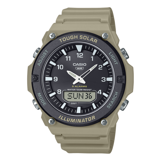 Casio de hombre pulsera de resina – AQ-S820W-5AV