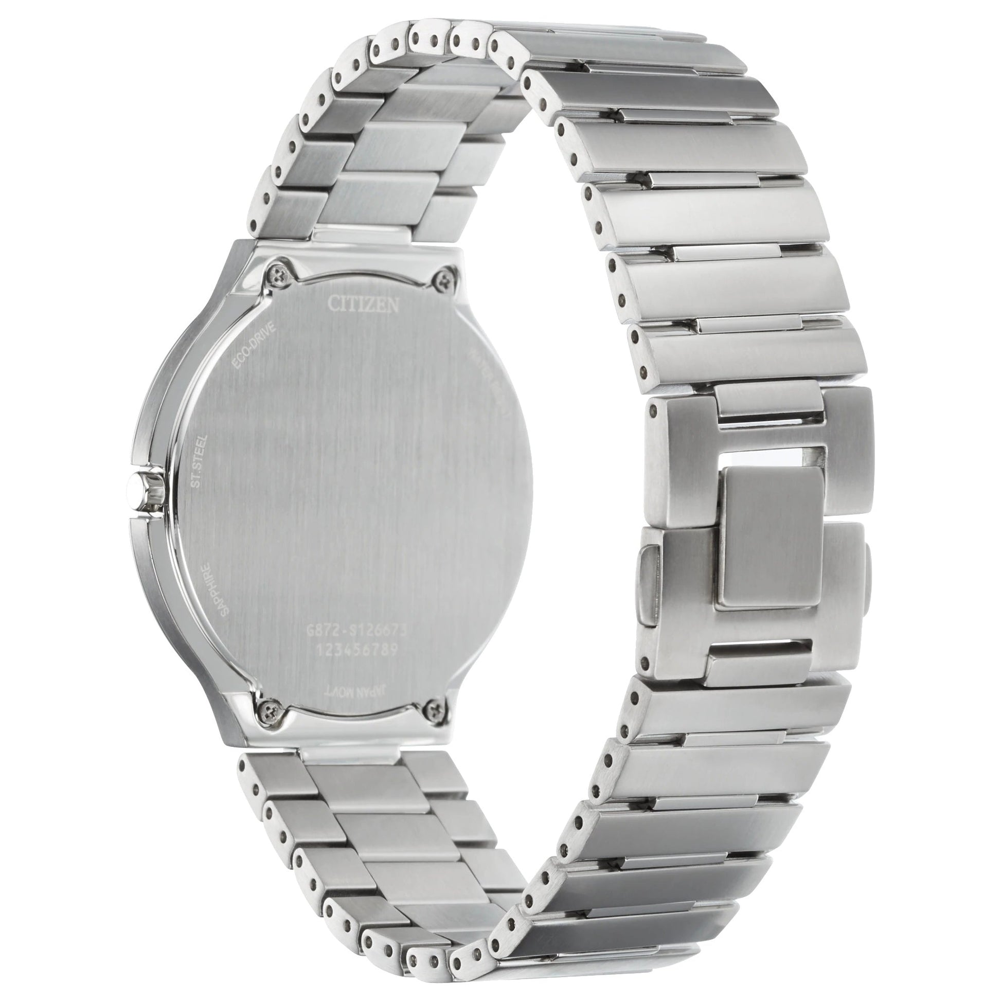 Citizen Eco-Drive Stiletto Unisex banda de metal