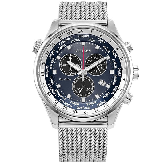 Citizen para caballero pulsera mesh Eco-Drive – AT0368-82L