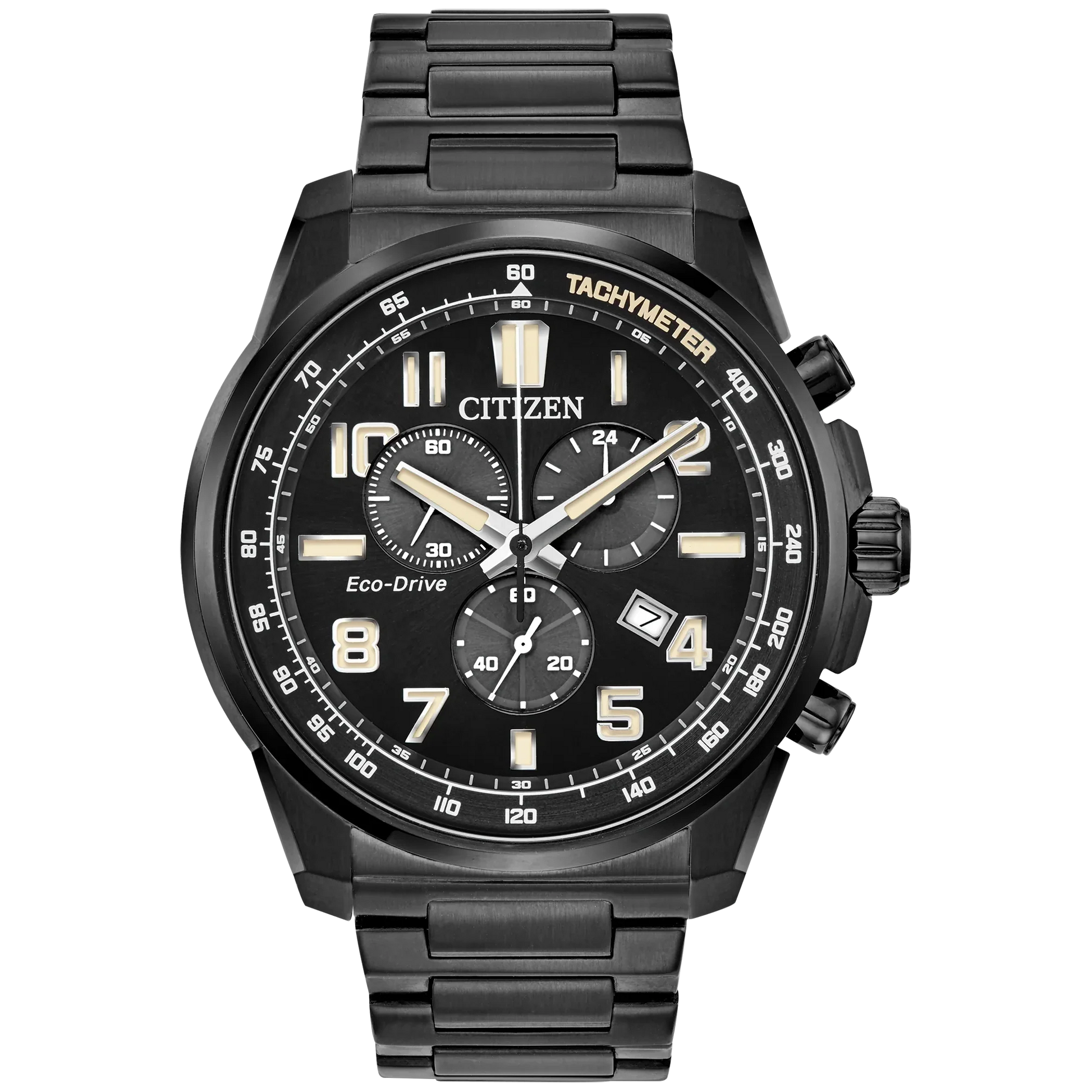 AT2375-51E Reloj Citizen Brycen Eco-drive de hombre pulsera de metal 44mm
