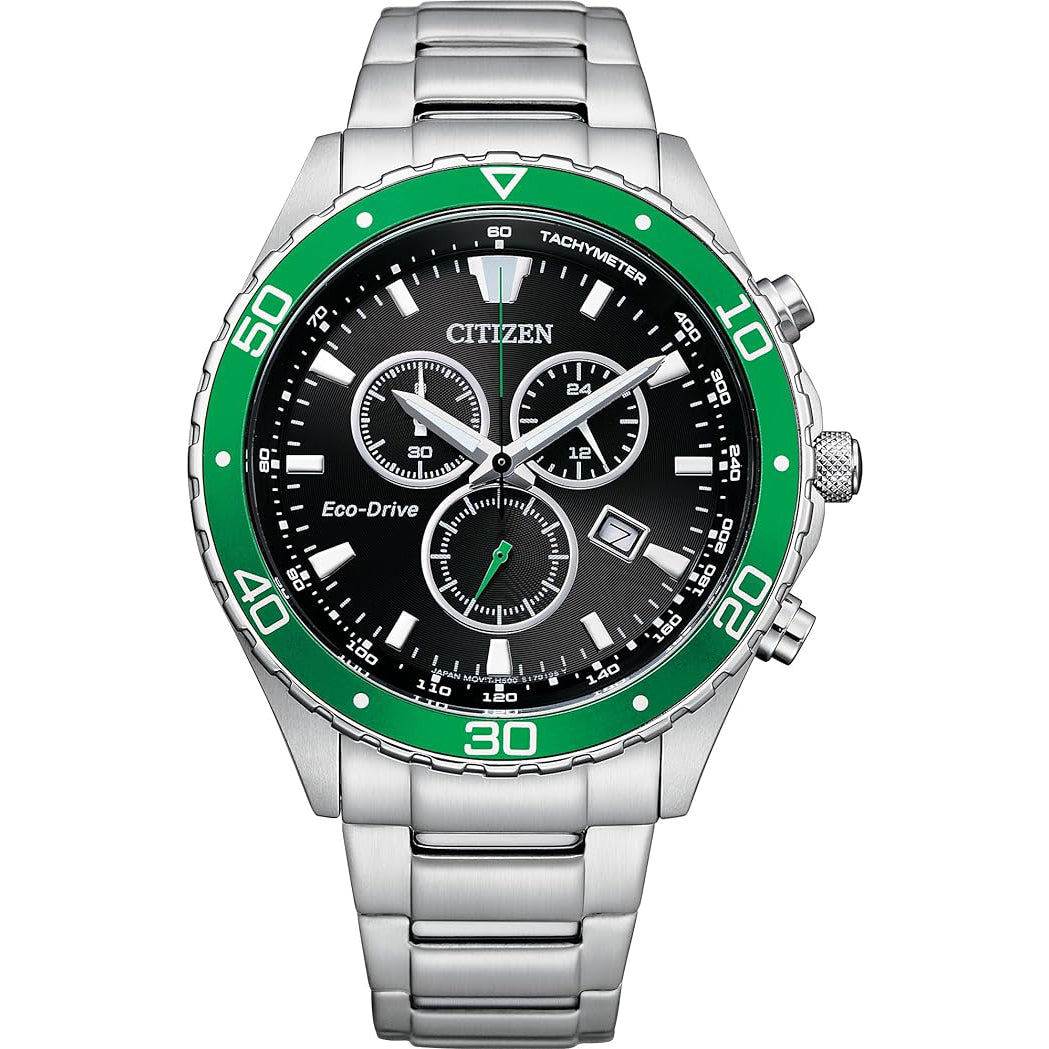 Citizen Eco-Drive Weekender Sport de hombre correa de metal – AT2386-55E